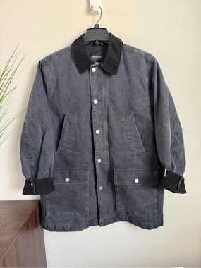 Madewell Insulated Workwear Jacket Corduroy Collar Men’s M NWT